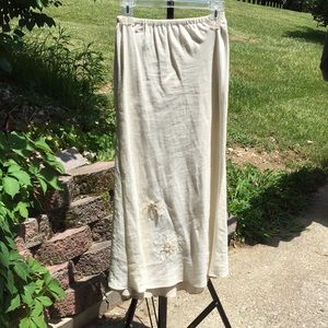 Adrianna Papell Linen blend skirt 6